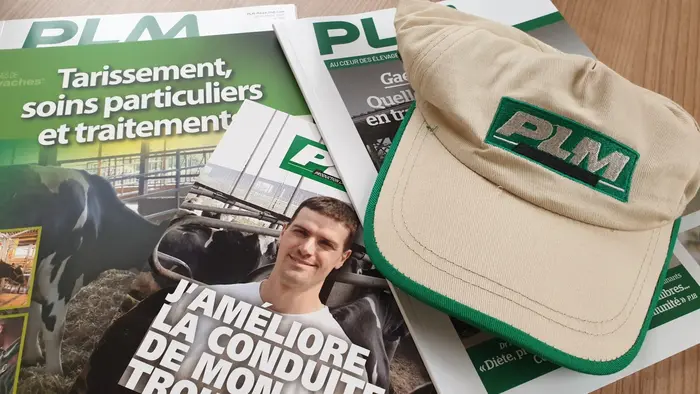 A gagner, casquettes vintage PLM, livrets " J'améliore la conduite de mon troupeau avec Martin Moos ", et un livre "Signes de vaches" à gagner, pour