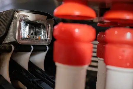  Sur le robot A5 Next, Lely a ajouté une caméra. Elle permet de visualiser l'environnement de la 